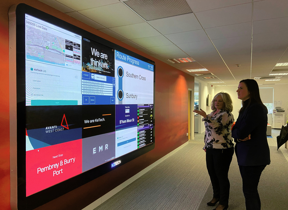 Maya Ellis MP visit to KeTech