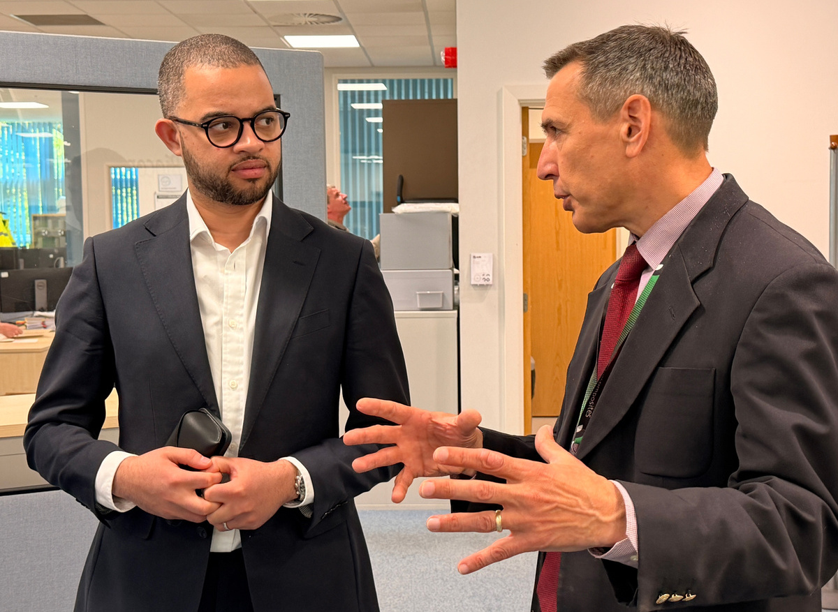 Adam Jogee MP visit to Biocomposites