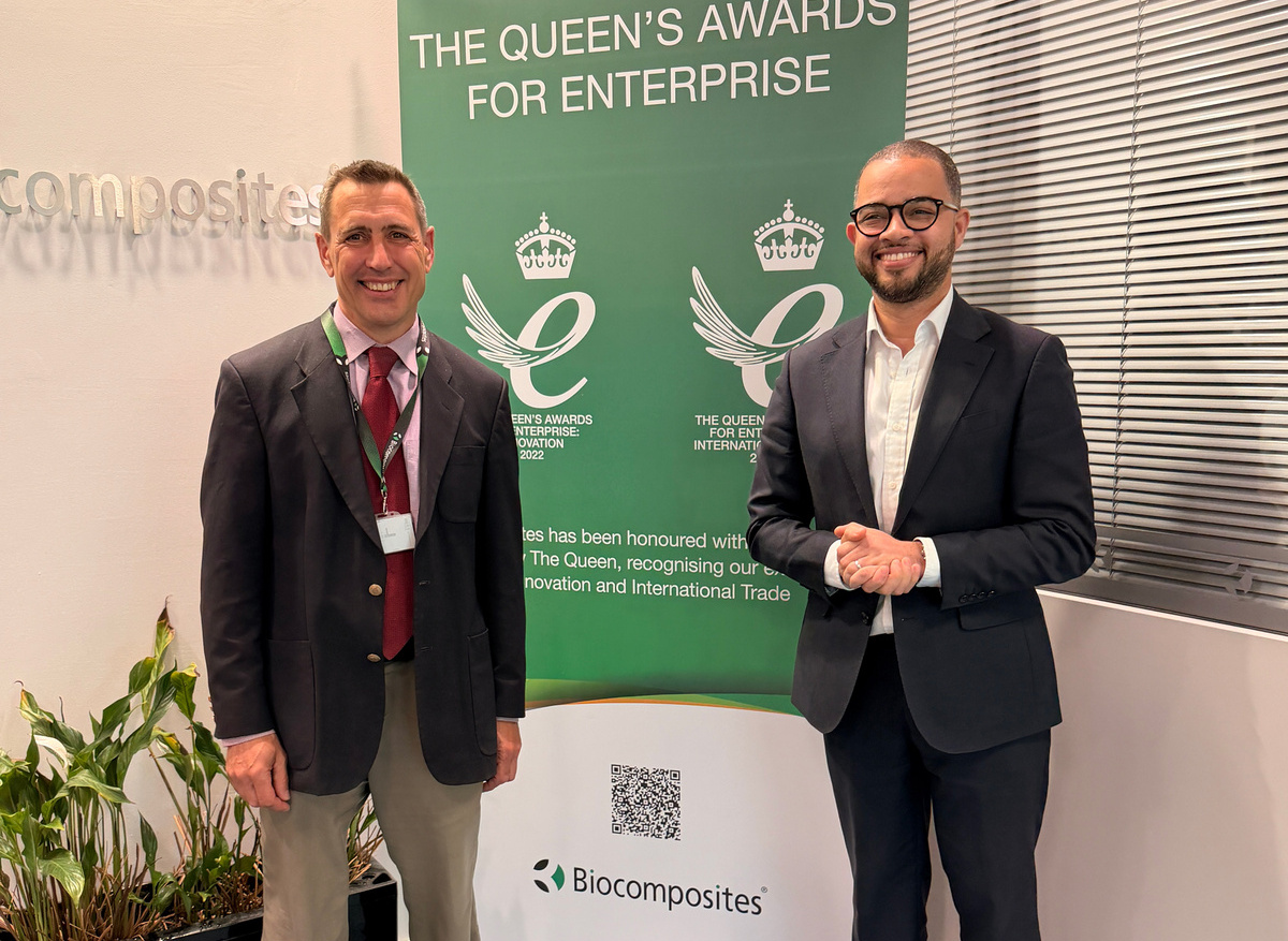 Adam Jogee MP visit to Biocomposites