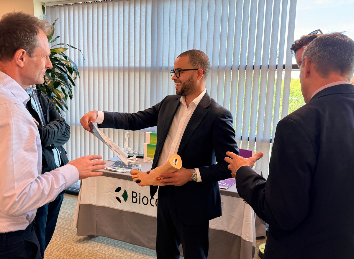 Adam Jogee MP visit to Biocomposites