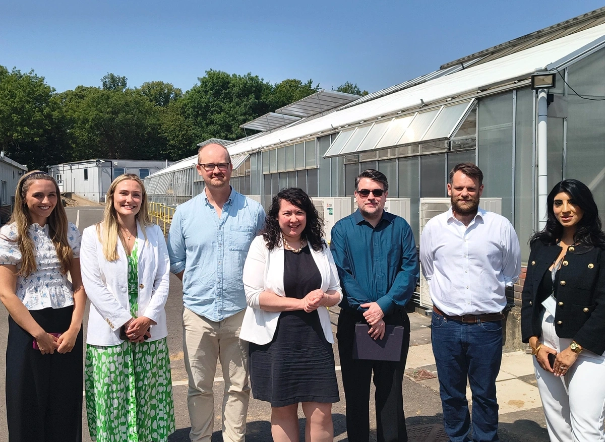 Victoria Collins MP visit to Barton Blakeley