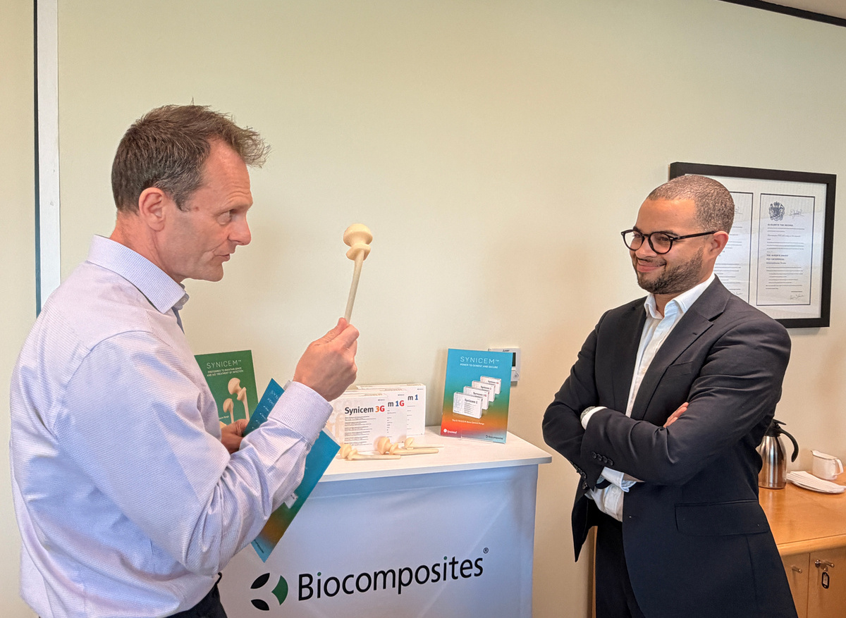Adam Jogee MP visit to Biocomposites