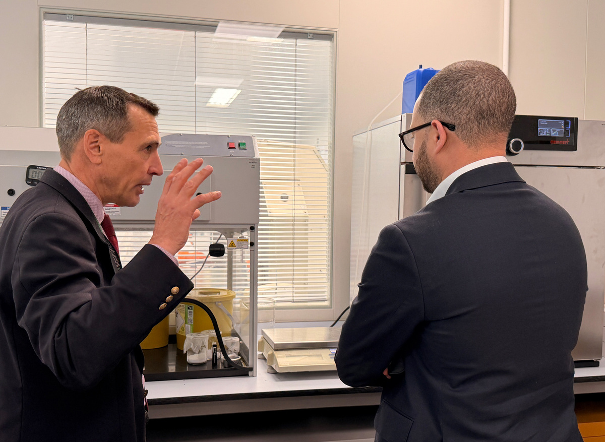 Adam Jogee MP visit to Biocomposites